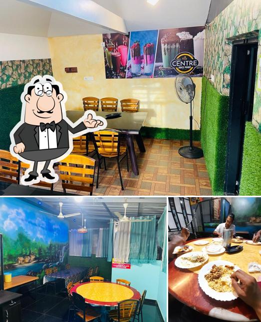 The interior of Center Old Hotel