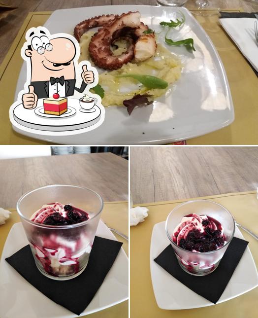 Ristorante Africa offre un'ampia gamma di dessert