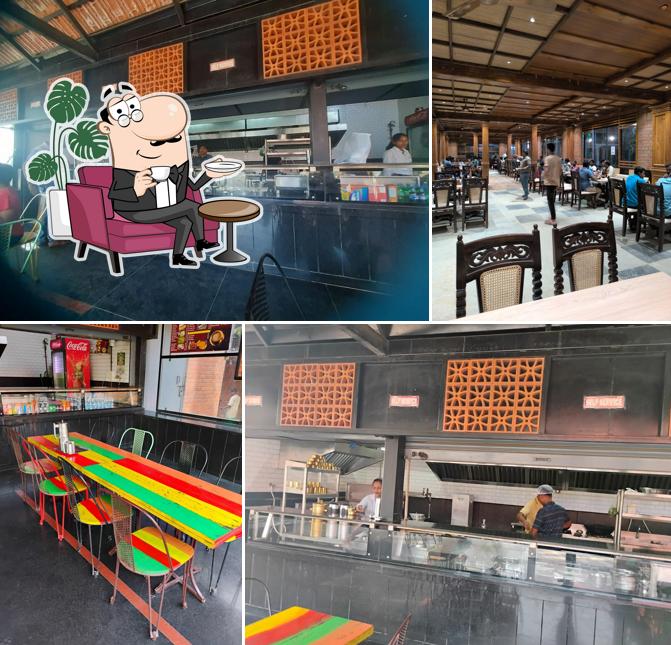 The interior of The Border Bells