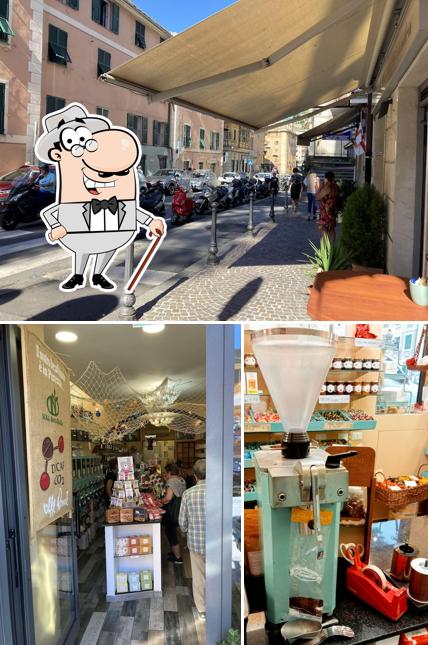 Questa è la immagine che raffigura la esterno e cibo di Torrefazione del caffè Ugo Romoli di Marco Romoli & c sas