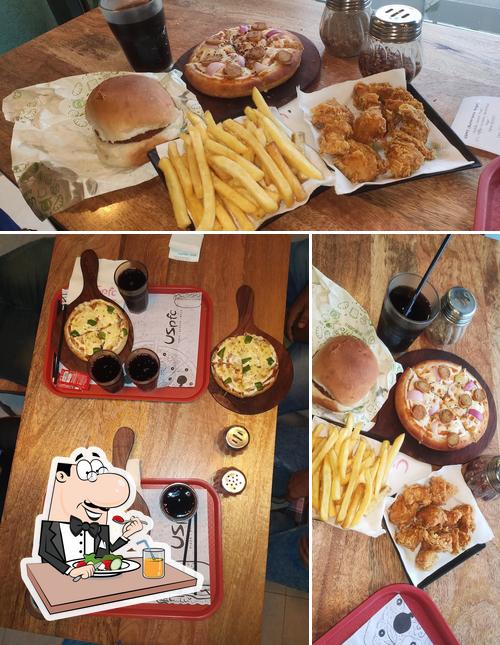 Food at USPC (Pizza and Cafe)