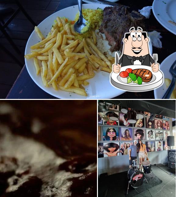 Bife em Rock & Ribs Lounge - Marco Zero