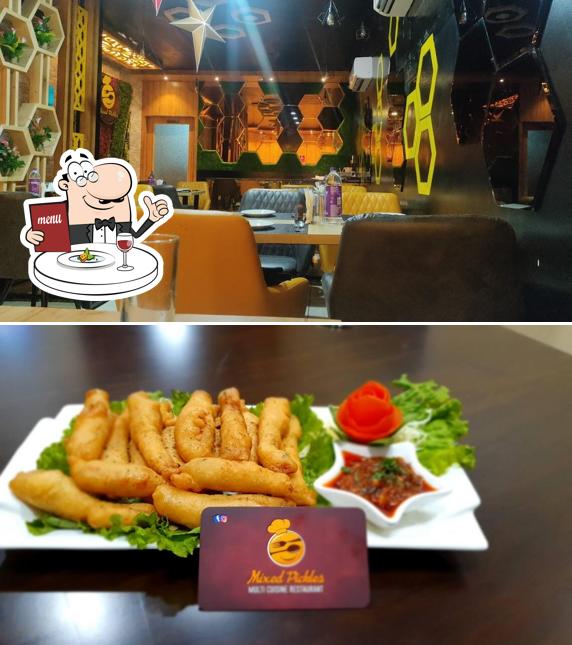 Food at Mixed Pickles Multi Cuisine Fine Dine in Restaurant