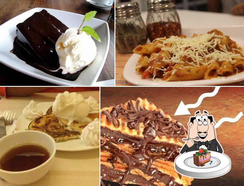 Chocolate cake at Cafe Chokolade