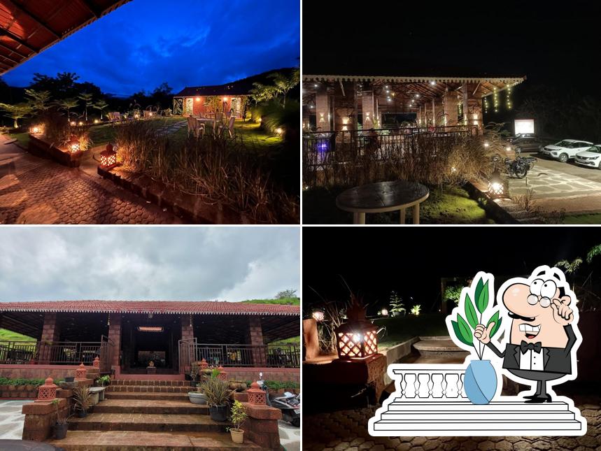 Enjoy the view at the outside area of GOMANTAK FAMILY RESTAURANT