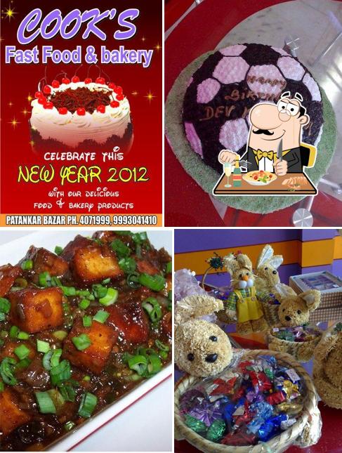 Food at Cooks Fast Food & Bakery