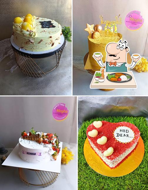 Chocolate mousse at Megha Homemade Cake