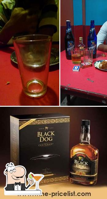 Get a drink from the menu