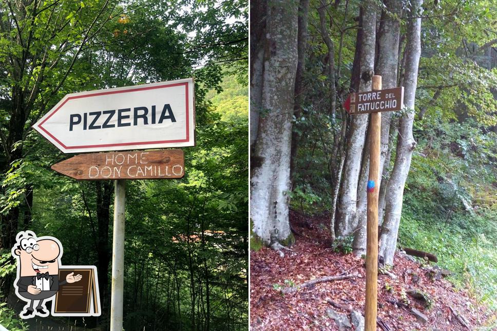 Gli esterni di Pizzeria La diga