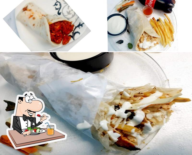Food at SHAWARMA CORNER