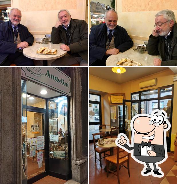 Gli interni di Pasticceria Angelini