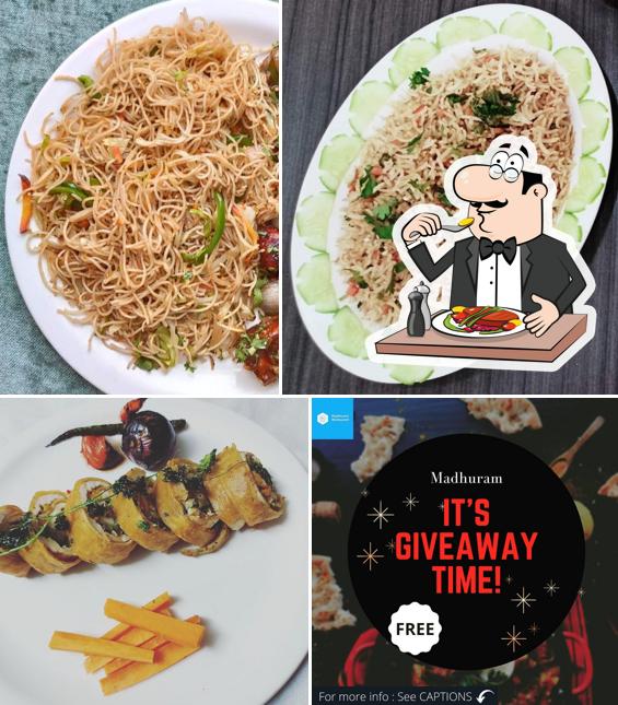 Food at Madhuram Restaurant & Cáfè