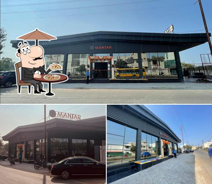 The exterior of Mantar Restaurant - Bhopal