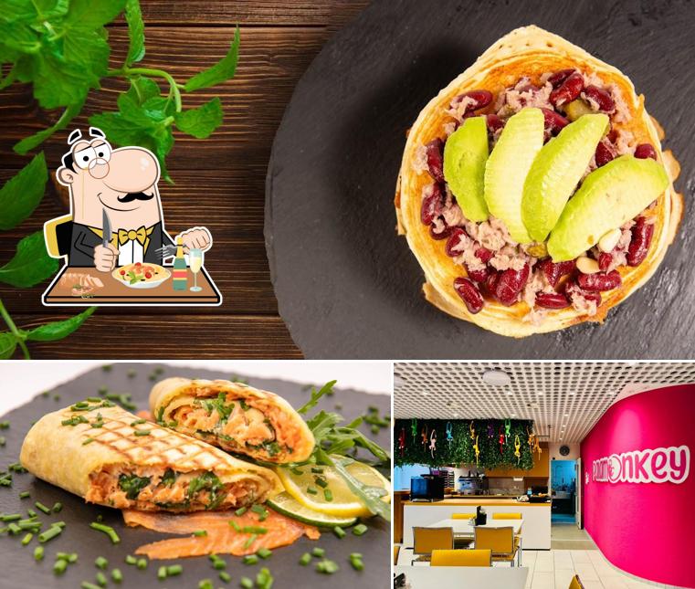 Tra le diverse cose da Palamonkey si possono trovare la cibo e interni