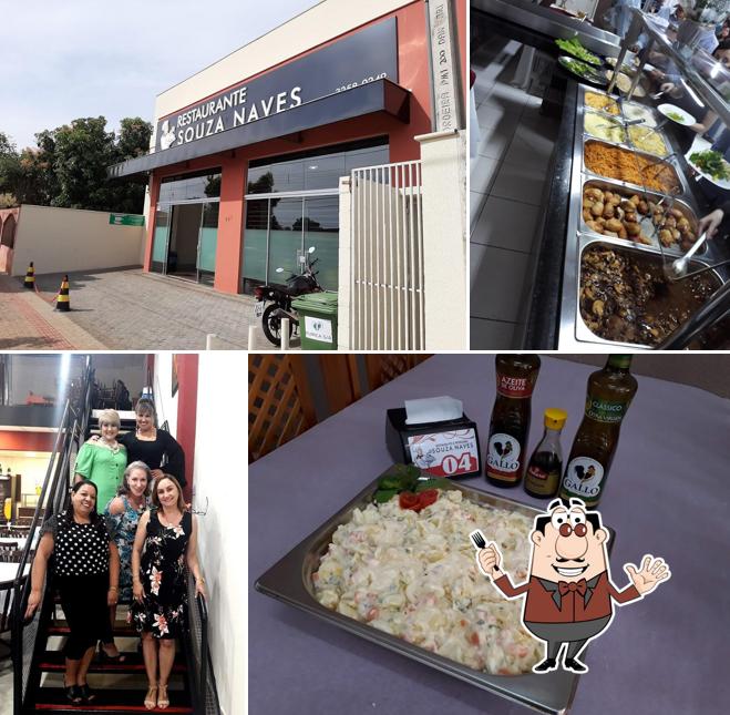 Comida em Restaurante Souza naves