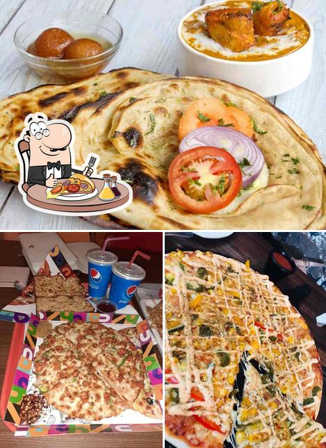 Pick pizza at Ambience Restaurant