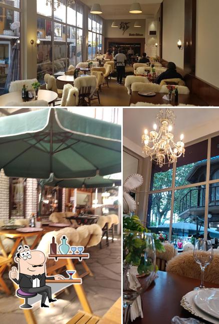 O interior do Bistrô Estância