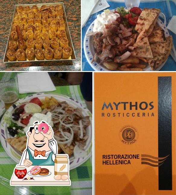 Mythos propone un'ampia selezione di dolci