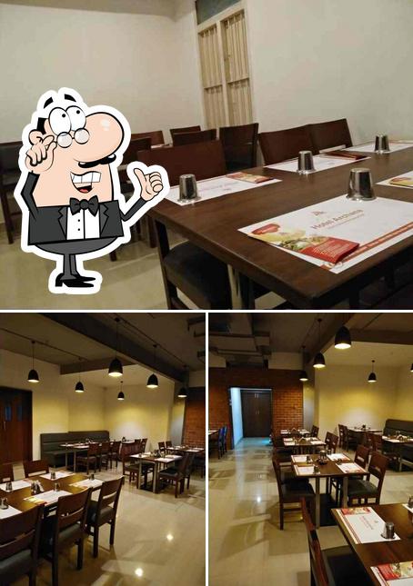 The interior of Hotel Archana