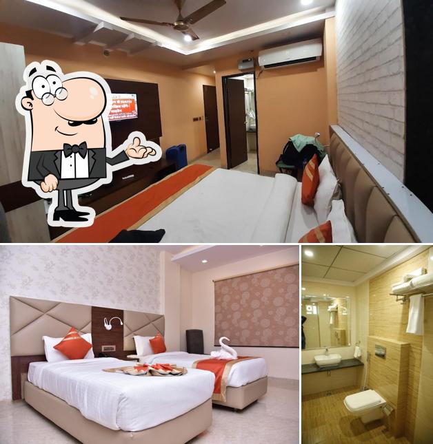 The interior of De Villa Inn