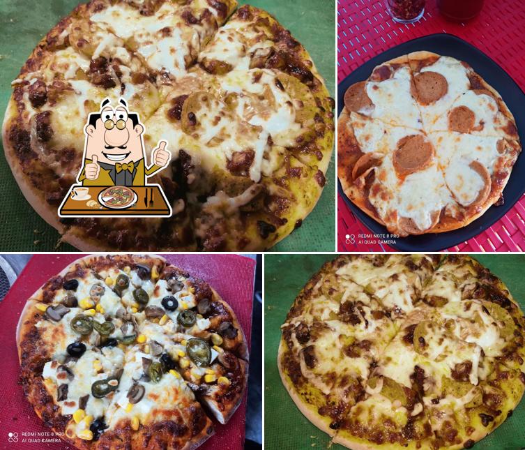 Order pizza at SLICE OF HEAVEN