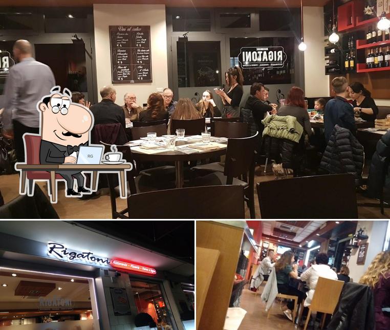 Siediti a un tavolo di Rigatoni Roma