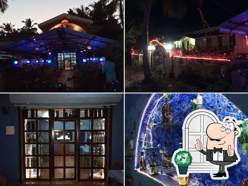 The exterior of Liberty Restaurant Colva