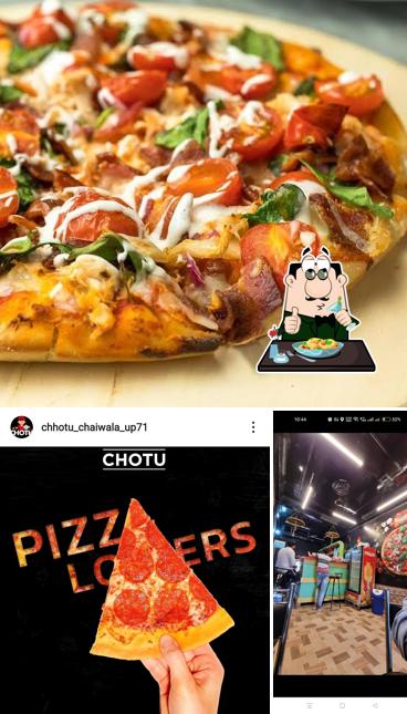 Food at Chotu chaiwala cafe