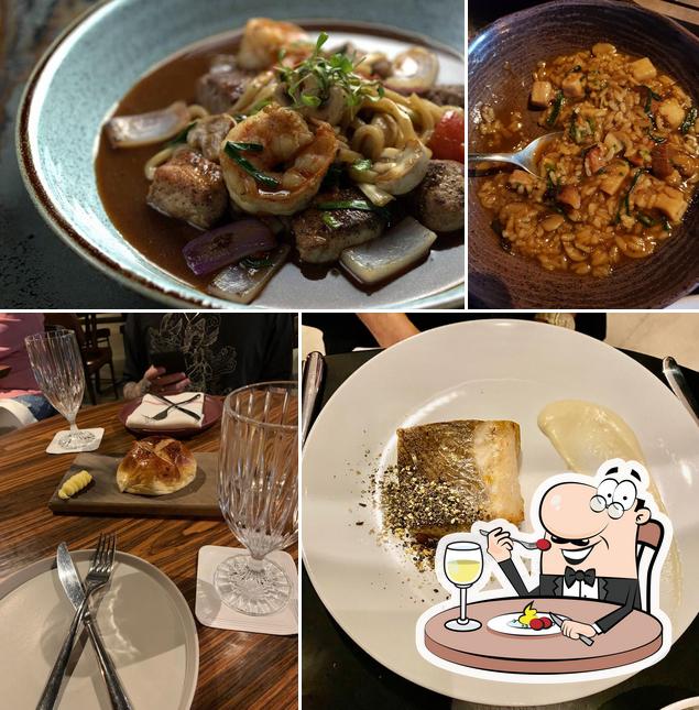 Platos en Restaurante Osso