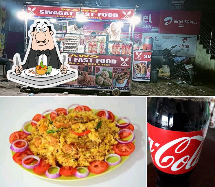 Among various things one can find food and beer at Swagat Fast Food