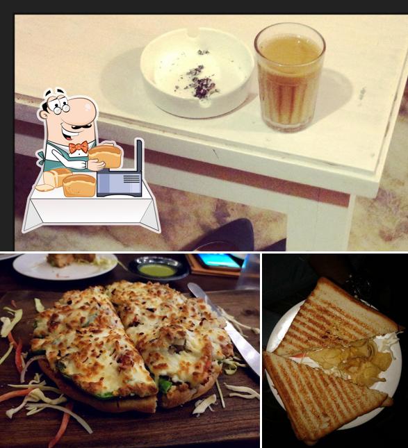 Garlic bread at Thirs Tea