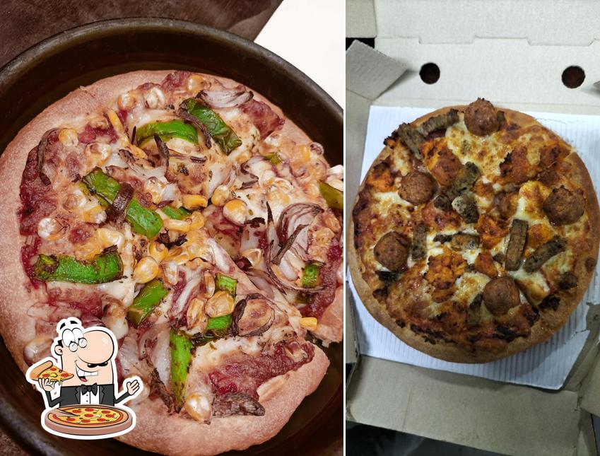 At Pizza Hut MVP Colony, Vizag, you can try pizza