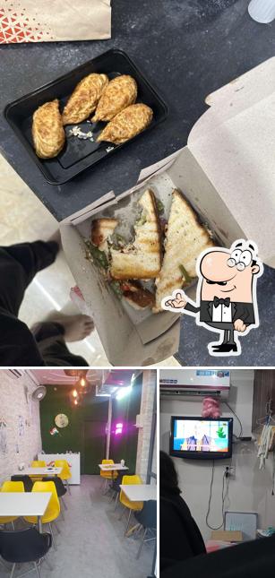 The interior of XPRESS MOMOS