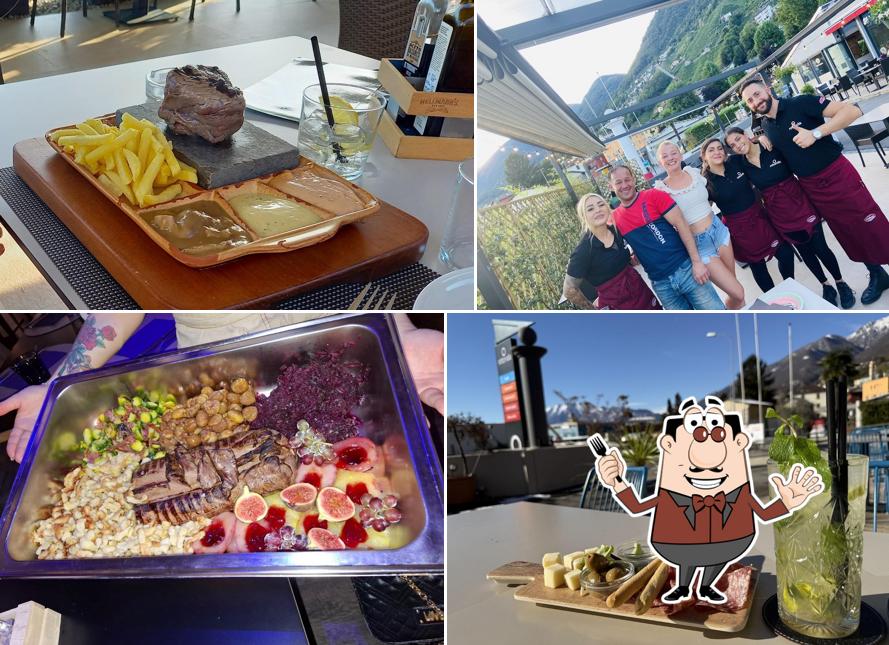 Platti al Ristorante Rotonda