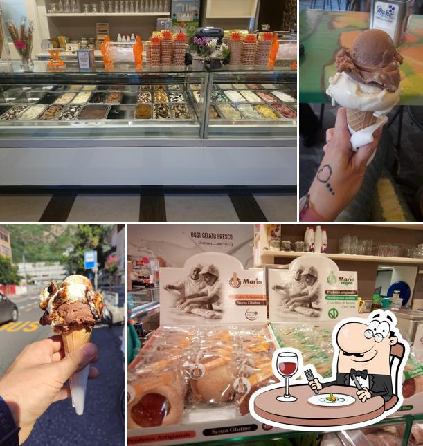 Platti al Gelateria Mario