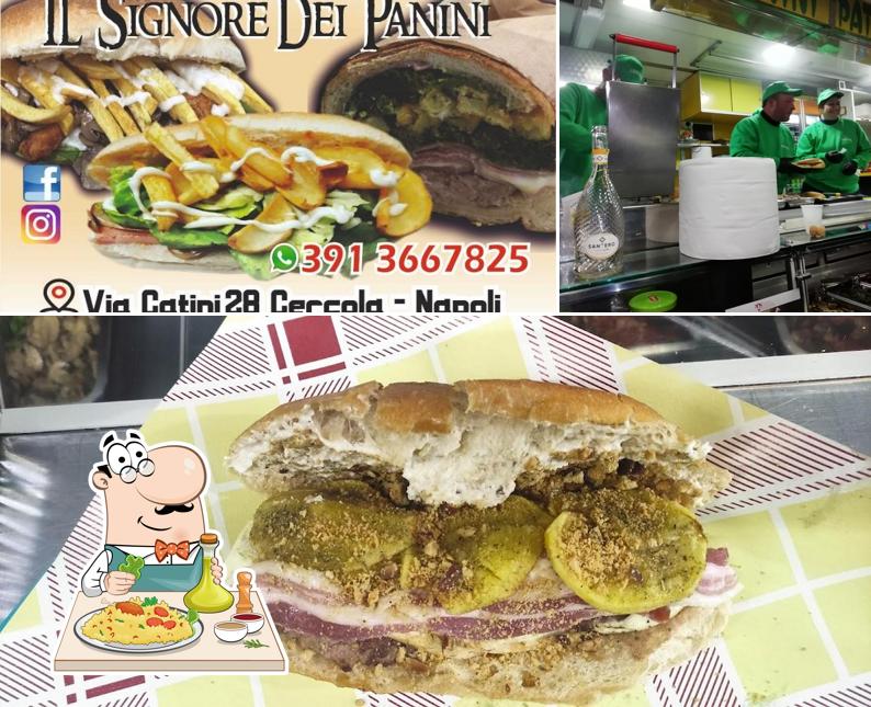 La foto di cibo e esterno da Il signore dei panini