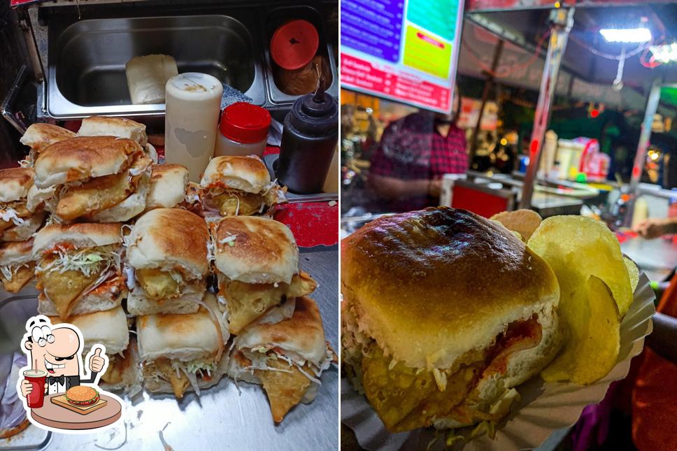 Treat yourself to a burger at JUGADI SAMOSA