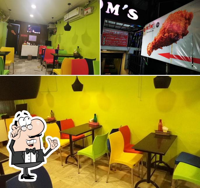 Check out how Moms Chicken looks inside