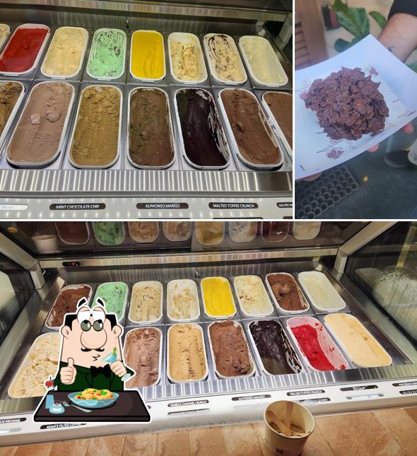 Food at Amadora Artisan Ice Cream HSR