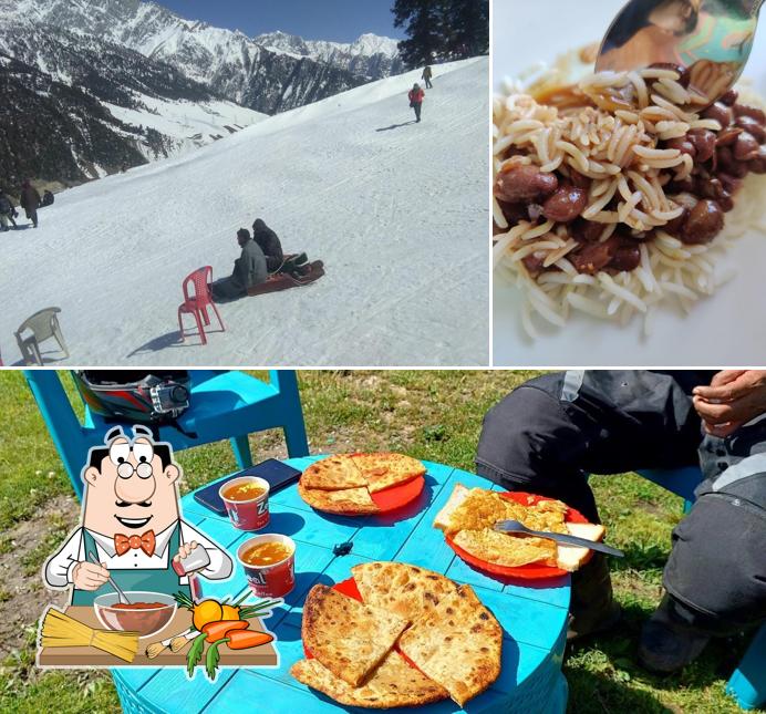 Spaghetti bolognese at Hotel Sunshine Sonamarg