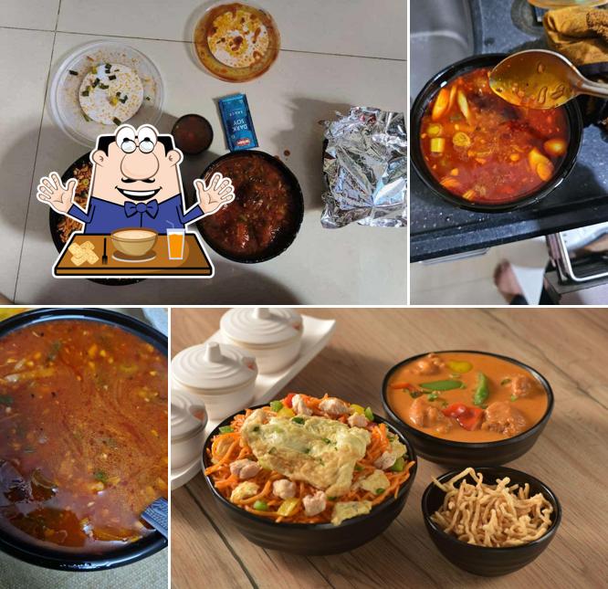 Clam chowder at WA! Wok-Dahisar