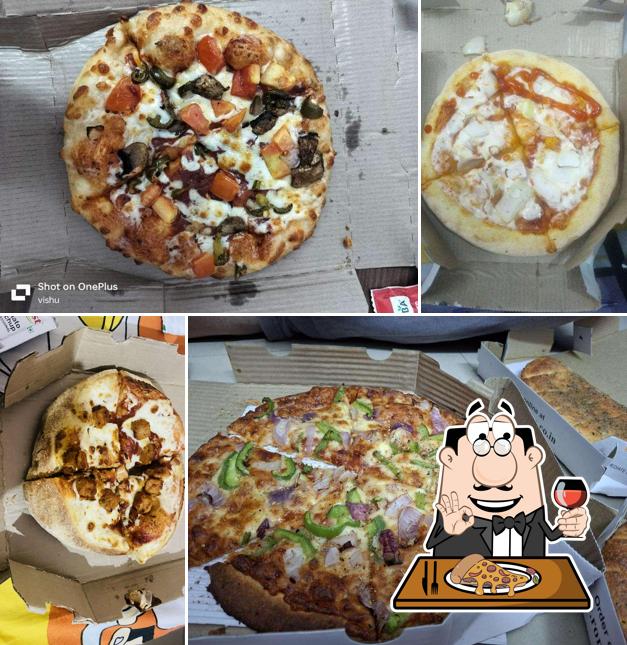 At Rominus Pizza And Burger, you can enjoy pizza