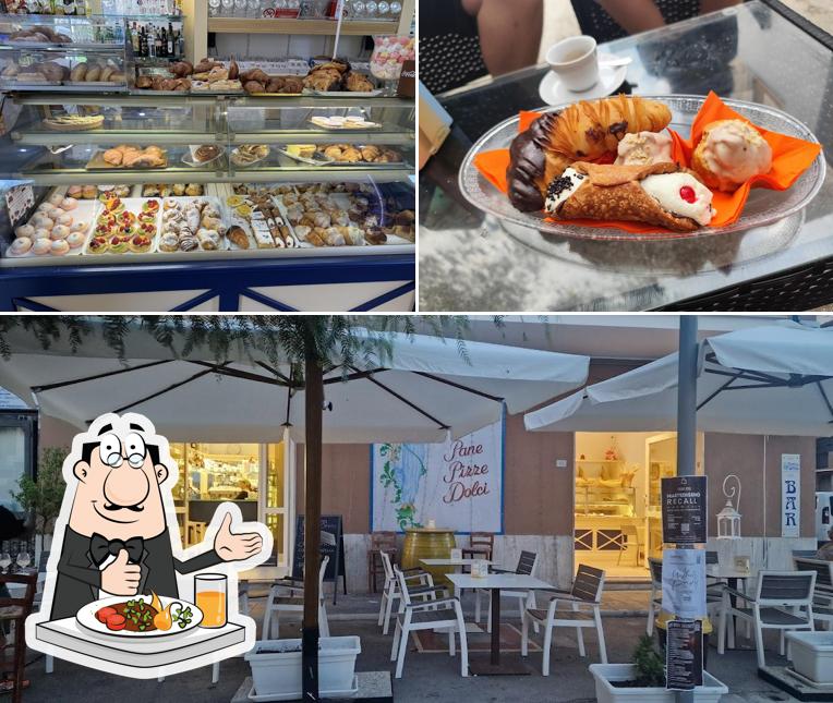 Vecchio Forno si caratterizza per la cibo e interni