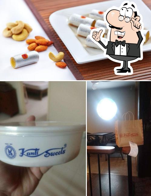 The interior of Kanti Sweets - Since 1957