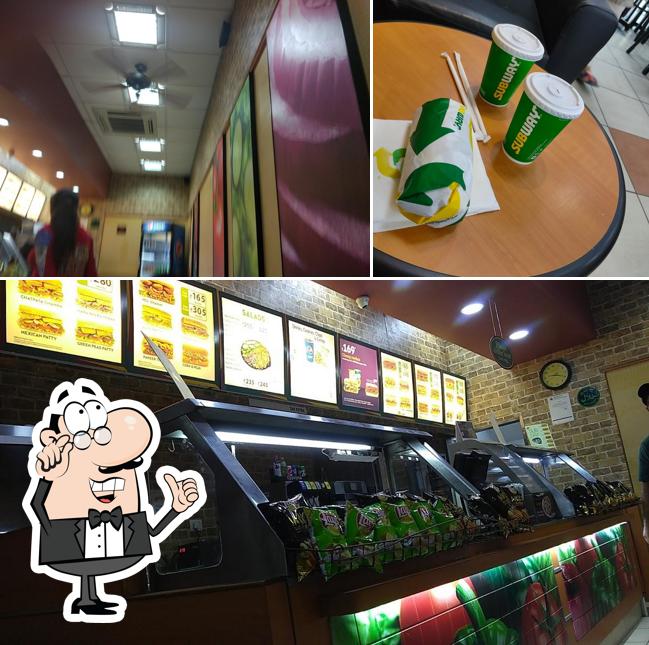 Check out how Subway Bharuch looks inside
