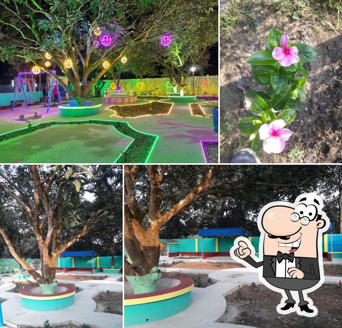 The exterior of New evergreen Restaurant cum Bar