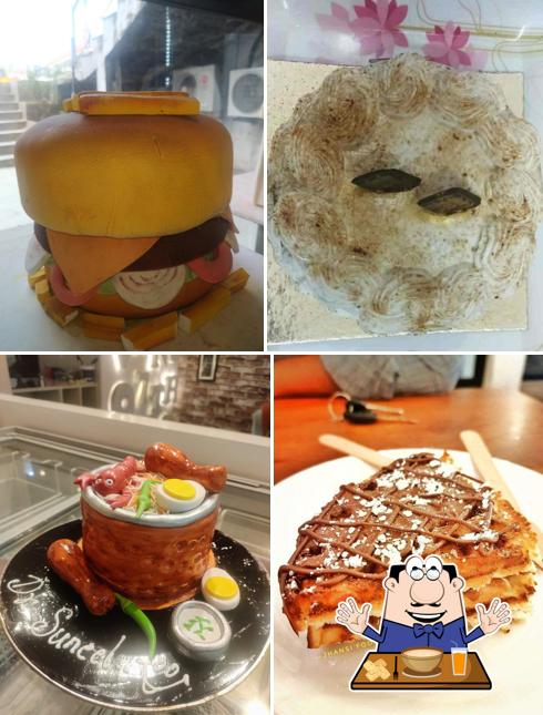 Food at 7ven Heaven cafe Jhansi