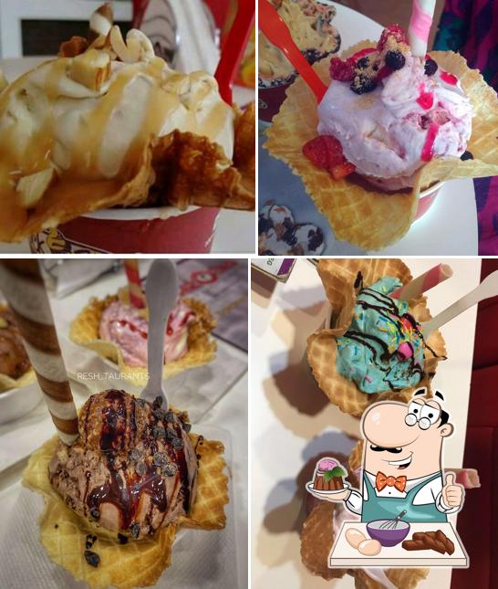 Enjoy one of the desserts