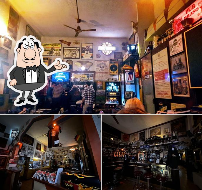 Dai un'occhiata agli interni di Blues Bikers Motorcycle Pub