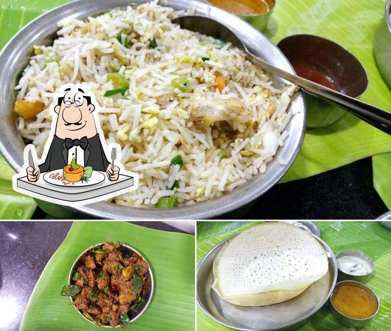 Food at Amma Chettinadu Restaurant